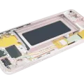 LCD Assembly With Frame For Samsung Galaxy S8 (Service Pack) (Pink)