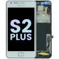LCD Assembly With Frame For Samsung Galaxy S2 Plus (Service Pack) (White)