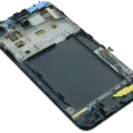 LCD Assembly With Frame For Samsung Galaxy S2 Plus (Service Pack) (White)