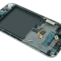 LCD Assembly With Frame For Samsung Galaxy S1 (Service Pack) (White)