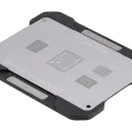 M.Y Board Transfer Reballing Stencil (A17) & Middle Layer Frame Reballing Platform For iPhone 15 Pro / 15 Pro Max