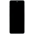 Inner OLED Assembly With Frame For Oppo Find N3 Flip (Refurbished) (Black)