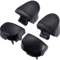 R1 L1 R2 L2 Trigger Buttons With Springs For PlayStation 5 Controller (Black, BDM-030) (8 Piece Set)
