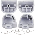 R1 L1 R2 L2 Trigger Buttons With Springs For PlayStation 5 Controller (White, BDM-020) (8 Piece Set)