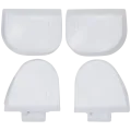 R1 L1 R2 L2 Trigger Buttons With Springs For PlayStation 5 Controller (White, BDM-030) (8 Piece Set)