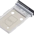 Dual Sim Card Tray For Samsung Galaxy S26 (Black)