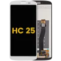 LCD Assembly Without Frame For Zebra HC-25 (Refurbished) (White)