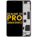 LCD Assembly With Frame For Realme 10 Pro (RMX3661) (Refurbished) (Hyperspace Gold)