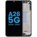LCD Assembly With Frame For Samsung Galaxy A26 5G (A266/ 2025) (US Version) (Aftermarket : Incell) (Black)