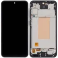 LCD Assembly With Frame For Samsung Galaxy A36 5G (A366 / 2025) (Aftermarket : Incell) (Black)