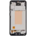 LCD Assembly With Frame For Samsung Galaxy A36 5G (A366 / 2025) (Aftermarket : Incell) (Black)
