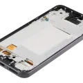 LCD Assembly With Frame For Samsung Galaxy A36 5G (A366 / 2025) (Aftermarket : Incell) (Black)