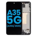 LCD Assembly With Frame For Samsung Galaxy A35 5G (A356/ 2025) (Aftermarket : Incell) (Navy)