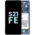 OLED Assembly With Frame For Samsung Galaxy S21 FE 5G (US & International) (Service Pack) (Navy)