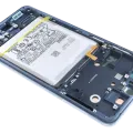 OLED Assembly With Frame For Samsung Galaxy S21 FE 5G (US & International) (Service Pack) (Navy)