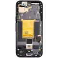 OLED Assembly With Frame (With Fingerprint Sensor) For Google Pixel 9A (Refurbished) (Obsidian)
