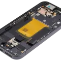 OLED Assembly With Frame (With Fingerprint Sensor) For Google Pixel 9A (Refurbished) (Obsidian)
