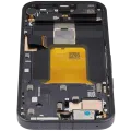 OLED Assembly With Frame (With Fingerprint Sensor) For Google Pixel 9A (Refurbished) (Obsidian)