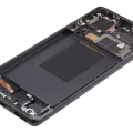 OLED Assembly With Frame For Xiaomi 12 Pro / 12S Pro (Refurbished) (Gray)