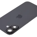 Заднє скло з магнітом MagSafe, NFC і шлейфом спалаху для iPhone 17 (Used OEM Pull: Grade B) (чорний)