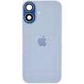 Back Glass w/ MagSafe Magnet & NFC & Flashlight Flex For iPhone 17 (Used OEM Pull: Grade B) (Mist Blue)
