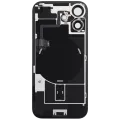 Back Glass w/ MagSafe Magnet & NFC & Flashlight Flex For iPhone 17 (Used OEM Pull: Grade B) (Mist Blue)