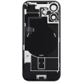 Back Glass w/ MagSafe Magnet & NFC & Flashlight Flex For iPhone 17 (Used OEM Pull: Grade C) (White)