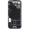 Back Glass w/ MagSafe Magnet & NFC & Flashlight Flex For iPhone 17 (Used OEM Pull: Grade C) (Black)