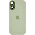 Back Glass w/ MagSafe Magnet & NFC & Flashlight Flex For iPhone 17 (Used OEM Pull: Grade C) (Sage)