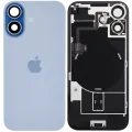 Back Glass w/ MagSafe Magnet & NFC & Flashlight Flex For iPhone 17 (Used OEM Pull: Grade C) (Mist Blue)