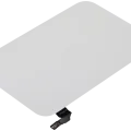 Back Glass w/ MagSafe Magnet & NFC For iPhone 17 Pro Max (Used OEM Pull: Grade B) (Silver)
