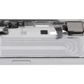 Mid-Frame Housing W/ Charging Port Flex & Small Parts For iPhone 16e / 17e (US Version) (Used OEM Pull: Grade B) (White)
