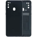 Back Cover With Camera Lens For Samsung Galaxy M21 (M215 / 2020) (Service Pack) (Black)