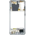 Mid-Frame Housing Compatible For Samsung Galaxy A41 (A415 / 2020) (Service Pack) (White)