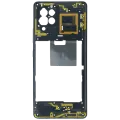 Mid-Frame Housing For Samsung Galaxy A42 5G (A426 / 2020) (Service Pack) (Black)