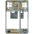 Mid-Frame Housing For Samsung Galaxy A42 (A426 / 2020) (Service Pack) (White)