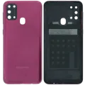Back Cover With Camera Lens For Samsung Galaxy M31 (M315 / 2020) (Service Pack) (Red)