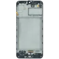 OLED Assembly With Frame For Samsung Galaxy M21 (M215 / 2020) (Service Pack) (Black)