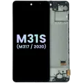OLED Assembly With Frame Compatible For Samsung Galaxy M31S (M317) (Service Pack) (All Colors)