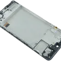 OLED Assembly With Frame Compatible For Samsung Galaxy M31S (M317) (Service Pack) (All Colors)