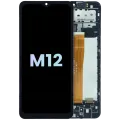 OLED Assembly With Frame Compatible For Samsung Galaxy M12 (M127) (Service Pack) (All Colors)