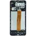 OLED Assembly With Frame Compatible For Samsung Galaxy M12 (M127) (Service Pack) (All Colors)