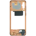 Mid-Frame Housing Compatible For Samsung Galaxy A70 (A705 / 2019) (Service Pack) (Orange)