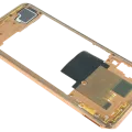 Mid-Frame Housing Compatible For Samsung Galaxy A70 (A705 / 2019) (Service Pack) (Orange)