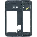Mid-Frame Housing Compatible For Samsung Galaxy Xcover 4 (G390) (Service Pack) (Black)