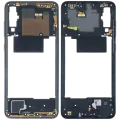 Mid-Frame Housing Compatible For Samsung Galaxy A70 (A705 / 2019) (Service Pack) (Black)