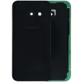 Back Cover Glass With Camera Lens For Samsung Galaxy A3 (A320 / 2017) (Service Pack) (Black)