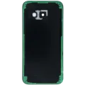 Back Cover Glass With Camera Lens For Samsung Galaxy A3 (A320 / 2017) (Service Pack) (Black)