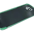 Back Cover Glass With Camera Lens For Samsung Galaxy A3 (A320 / 2017) (Service Pack) (Black)