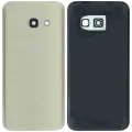 Back Cover Glass With Camera Lens For Samsung Galaxy A3 (A320 / 2017) (Service Pack) (Gold)